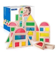 Ігровий набір Guidecraft стандартних блоків Block Play Велика веселка, 30 шт. (G3016)