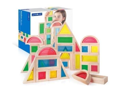 Ігровий набір Guidecraft стандартних блоків Block Play Велика веселка, 30 шт. (G3016) Ігровий набір Guidecraft стандартних блоків Block Play Велика веселка, 30 шт. (G3016)