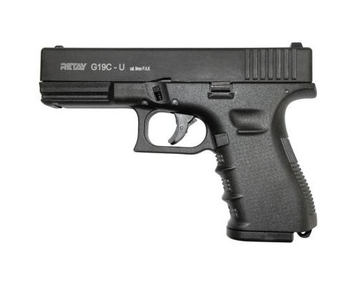 Стартовий пістолет Retay G 19C Black (X614209B19)