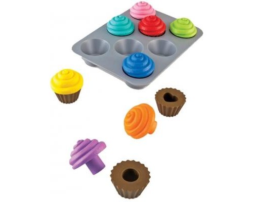 Розвиваюча іграшка Learning Resources набір-сортер Капкейкі (LER7347)