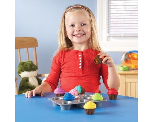 Розвиваюча іграшка Learning Resources набір-сортер Капкейкі (LER7347)