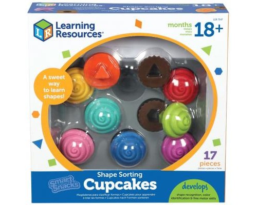 Розвиваюча іграшка Learning Resources набір-сортер Капкейкі (LER7347)
