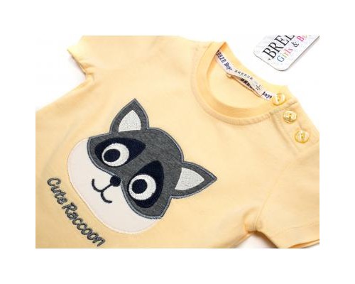 Набір дитячого одягу Breeze з єнотом (15775-92B-yellow)