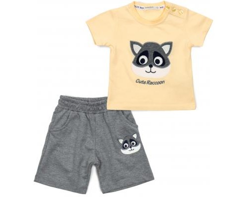 Набір дитячого одягу Breeze з єнотом (15775-92B-yellow)