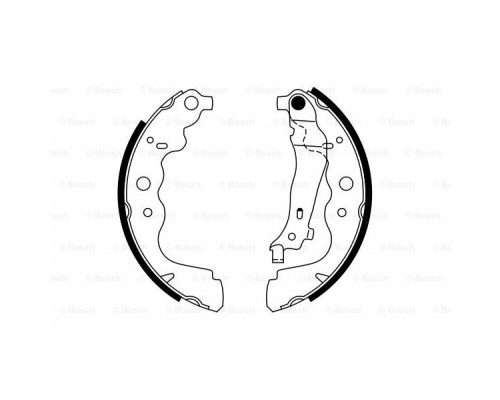 Гальмівні колодки Bosch 0 986 487 754