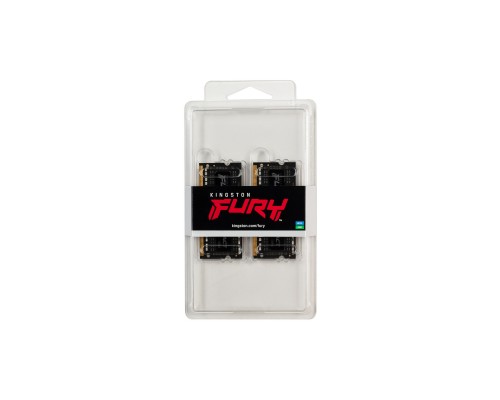 Модуль пам'яті для ноутбука SoDIMM DDR3L 8GB (2x4GB) 1866 MHz Fury Impact Kingston Fury (ex.HyperX) (KF318LS11IBK2/8)