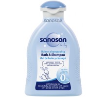 Дитячий шампунь Sanosan 2 в 1 200 мл (4003583190270)