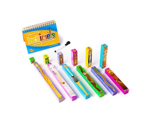 Навчальний набір Fat Brain Toys для навчання рахунку Звірята Inchimals (F038ML) Навчальний набір Fat Brain Toys для навчання рахунку Звірята Inchimals (F038ML)