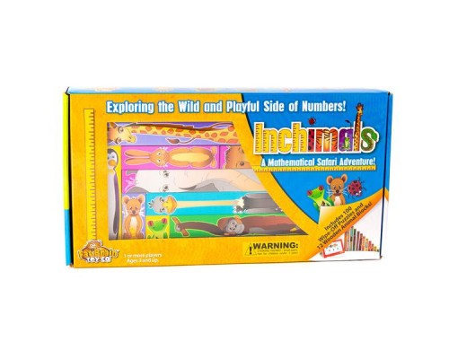 Навчальний набір Fat Brain Toys для навчання рахунку Звірята Inchimals (F038ML) Навчальний набір Fat Brain Toys для навчання рахунку Звірята Inchimals (F038ML)