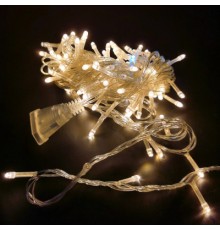 Гірлянда Novogod`ko нитка, 100 LED, теплий білий, 5 м, мерехтіння (973764)