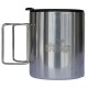 Чашка туристична Tramp 400 мл Steel (UTRC-137-metal)