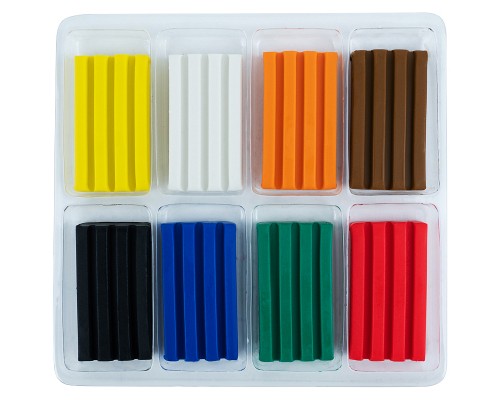 Пластилін Kite Dogs восковий 8 кольорів, 160 г (K22-082)