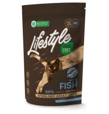 Сухий корм для кішок Nature's Protection Lifestyle Grain Free White Fish Sterilised Adult Cat 400 г (NPLS45801)