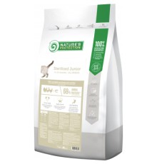Сухий корм для кішок Nature's Protection Sterilised Junior Poultry with krill 7 кг (NPS45774)