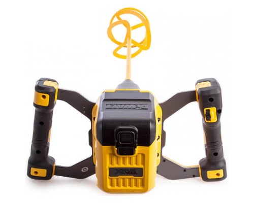 Міксер будівельний DeWALT 54В XR FLEXVOLT, 2 АКБ+ЗП, валіза (DCD240X2)