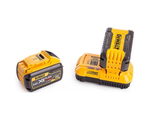 Міксер будівельний DeWALT 54В XR FLEXVOLT, 2 АКБ+ЗП, валіза (DCD240X2)