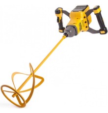 Міксер будівельний DeWALT 54В XR FLEXVOLT, 2 АКБ+ЗП, валіза (DCD240X2)
