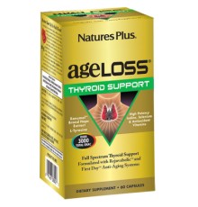 Вітамінно-мінеральний комплекс Natures Plus Комплекс для підтримки Щитовидної Залізи, AgeLoss, 60 капс (NTP8025)