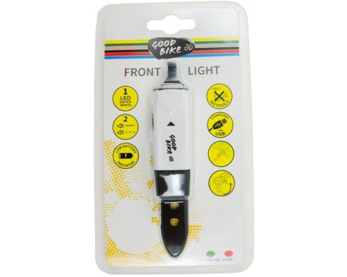 Передня велофара Good Bike 1 LED (94304-IS)