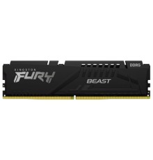 Модуль пам'яті для комп'ютера DDR5 16GB 5200 MHz Beast AM5 Black Kingston Fury (ex.HyperX) (KF552C36BBE-16)
