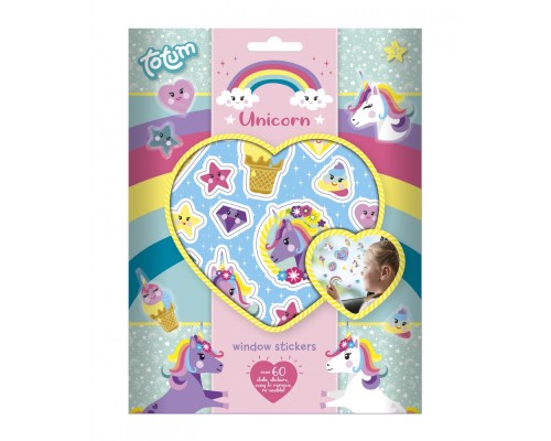 Новорічні наклейки Totum Єдиноріг (71568)