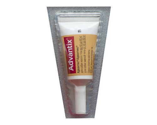 Краплі для тварин Bayer Адвантикс проти заражень ектопаразитами для собак понад 40-60 кг 4/6 мл (4007221048947)