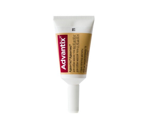 Краплі для тварин Bayer Адвантикс проти заражень ектопаразитами для собак понад 40-60 кг 4/6 мл (4007221048947)