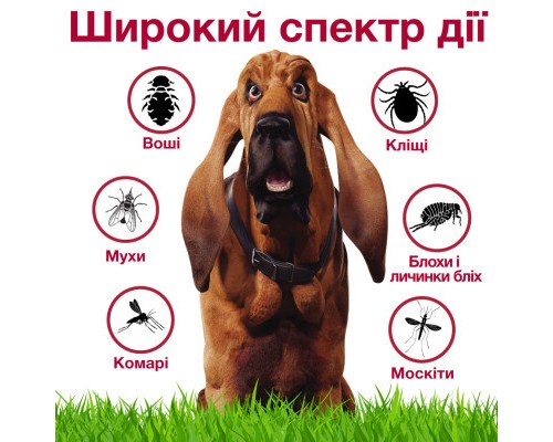 Краплі для тварин Bayer Адвантикс проти заражень ектопаразитами для собак понад 40-60 кг 4/6 мл (4007221048947)