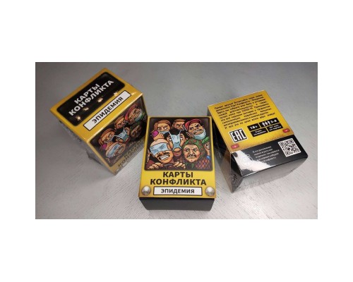 Настільна гра 18+ iPartyGames Картки конфлікту. Епідемія (1000407)