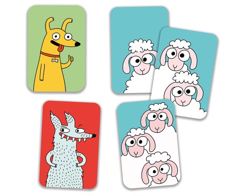 Настільна гра Djeco Збери баранчиків (Swip' Sheep) (DJ05145)