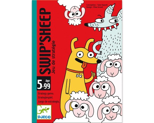 Настільна гра Djeco Збери баранчиків (Swip' Sheep) (DJ05145)