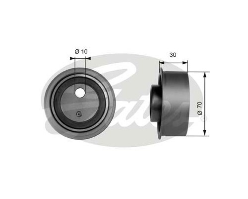 Ролик натягувача ременя Gates T41041