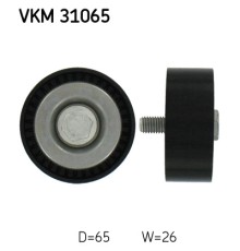 Ролик натягувача ременя SKF VKM 31065