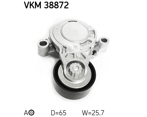 Ролик натягувача ременя SKF VKM 38872