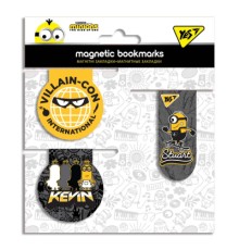 Закладки для книг Yes магнітні Minions, 3 шт (707565)