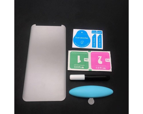 Скло захисне PowerPlant Xiaomi Mi 10 Pro (liquid glue + UF-lamp) (GL607907)