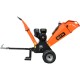 Садовий подрібнювач GTM бензиновий GS15002 15к.с., діам.гілок до 12см, барабан (GS15002)
