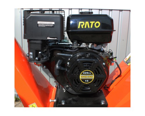 Садовий подрібнювач GTM бензиновий GS15002 15к.с., діам.гілок до 12см, барабан (GS15002)