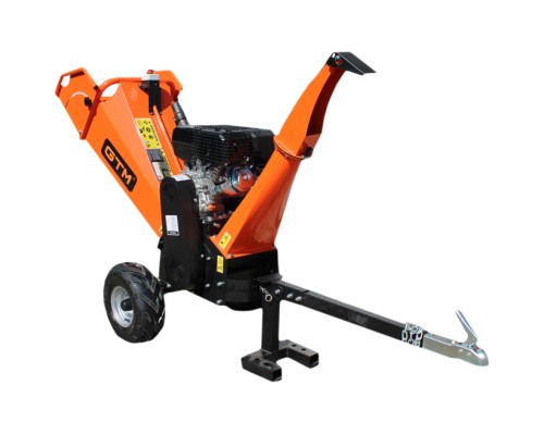 Садовий подрібнювач GTM бензиновий GS15002 15к.с., діам.гілок до 12см, барабан (GS15002)