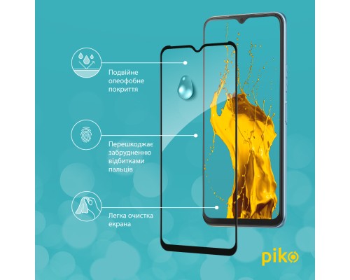 Скло захисне Piko Full Glue Tecno Pop 5 LTE (1283126535383)
