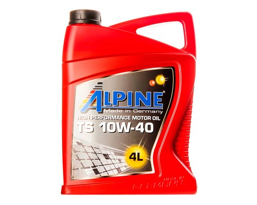 Моторна олива Alpine 10W-40 ТS 4л (0085-4)