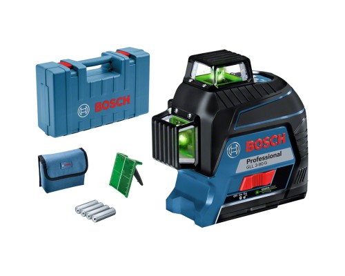 Лазерний нівелір Bosch GLL 3-80 G у кейсі (0.601.063.Y00)