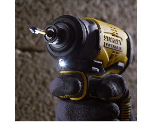 Гайковерт Stanley FatMax, Li-Ion 18В, 2x2Ah, 165 Нм, 2800 об/хв, 3100 уд/хв, 3.48 кг, кейс (SFMCF810D2K)