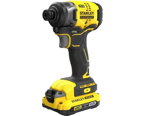 Гайковерт Stanley FatMax, Li-Ion 18В, 2x2Ah, 165 Нм, 2800 об/хв, 3100 уд/хв, 3.48 кг, кейс (SFMCF810D2K)