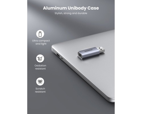 Звукова плата Ugreen CM383 gray (80864)