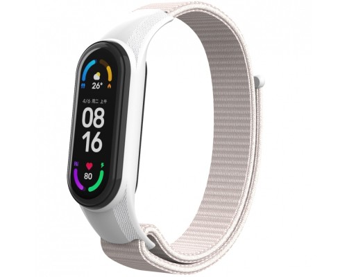 Ремінець до фітнес браслета Armorstandart нейлоновий для Xiaomi Mi Band 7/6/5/4 Pink (ARM67851) Ремінець до фітнес браслета Armorstandart нейлоновий для Xiaomi Mi Band 7/6/5/4 Pink (ARM67851)