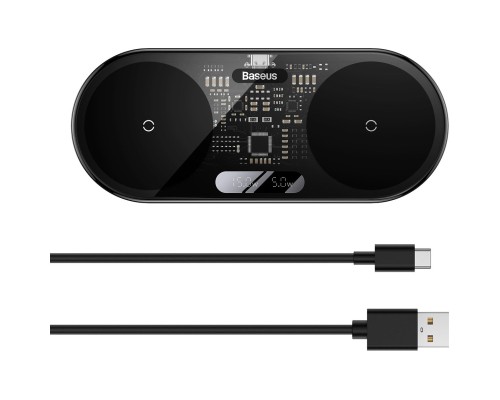 Зарядний пристрій Baseus 20W Digital LED Display (WXSX010101)