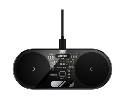 Зарядний пристрій Baseus 20W Digital LED Display (WXSX010101)