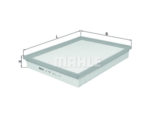Повітряний фільтр для автомобіля Mahle LX735