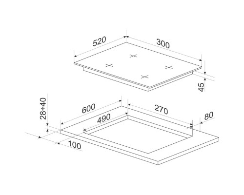 Варочна поверхня Hansa BHKW310300